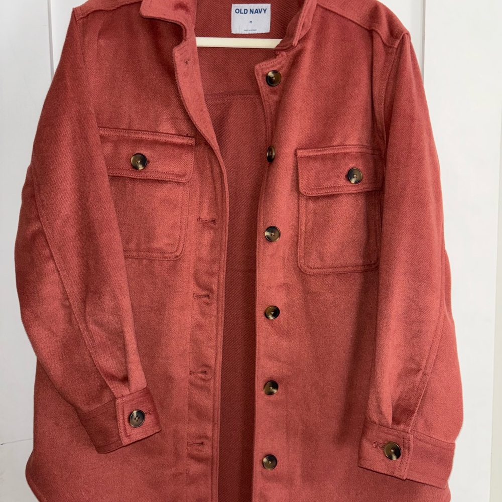 Old Navy Women's pink/rust Utility Jacket
